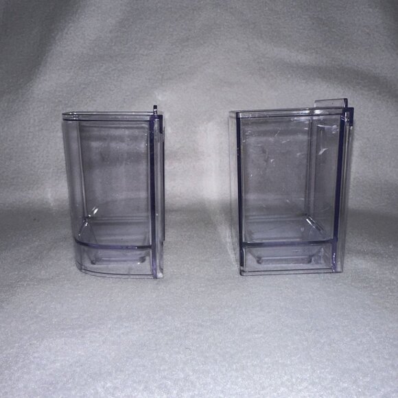Cuisinart Other - Cuisinart ICE-48 Set of 2 Topping Containers Clear Gray Replacement Parts